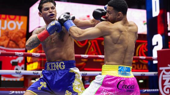Ryan Garcia vs Rolly Romero LIVE RESULTS: King Ry DROPPED in shock defeat as Haney and Lopez win at Times Square