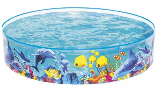 Bestway 6ft Fun Odyssey Pool with an underwater scene.