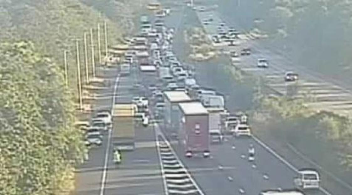 Two major motorways closed after ‘police incident’ sparking huge rush hour delays for thousands of drivers