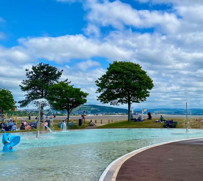 Blackpill Lido, Swansea.