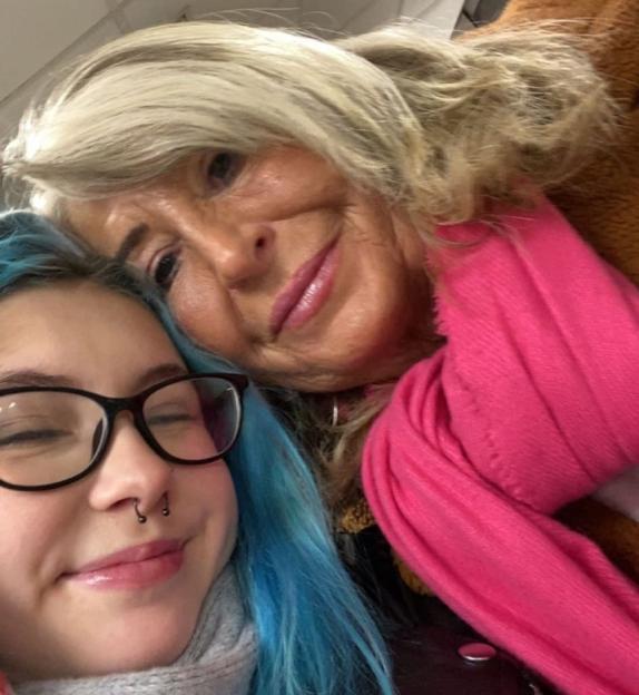 Photo of Olivia Bettney and Susan Burfoot.