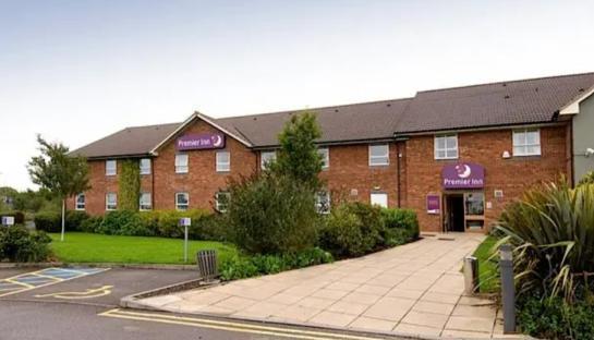 Uttoxeter Premier Inn hotel.