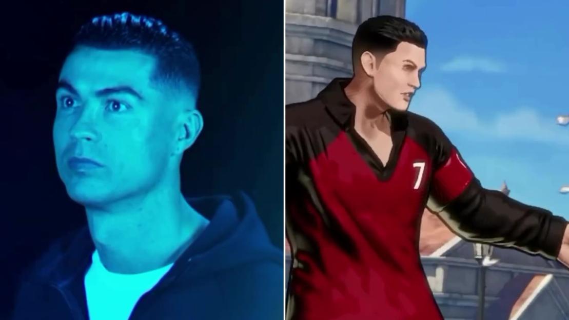 Cristiano Ronaldo reveals he’s a playable character in Street Fighter-style video game as he shares epic trailer
