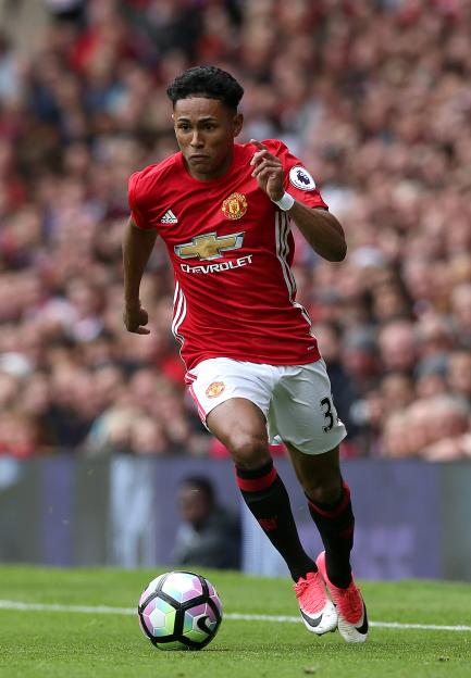 Demetri Mitchell, Manchester United player.