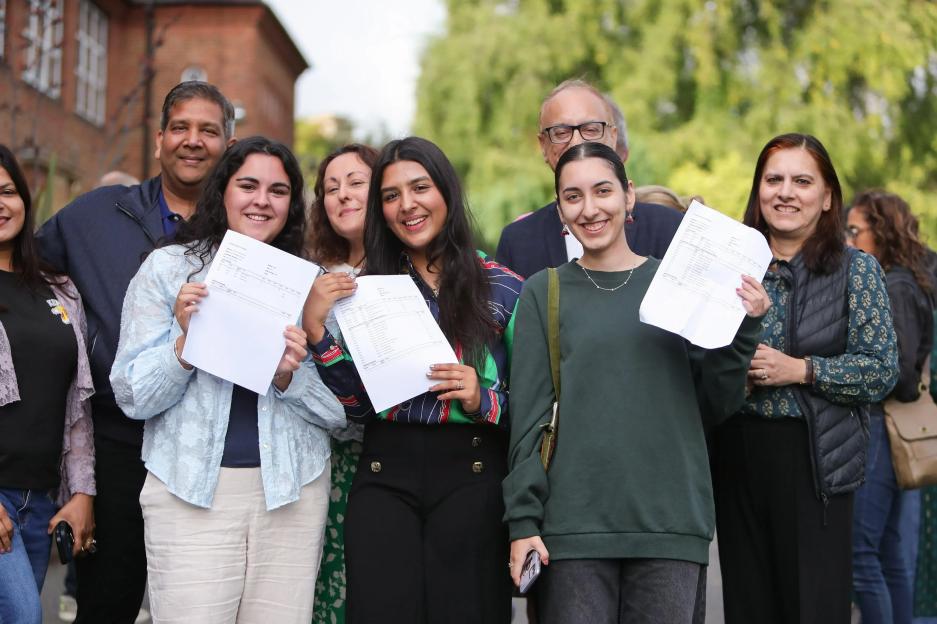 A-level results day 2025 LIVE: Thousands of students eagerly await their exam results today
