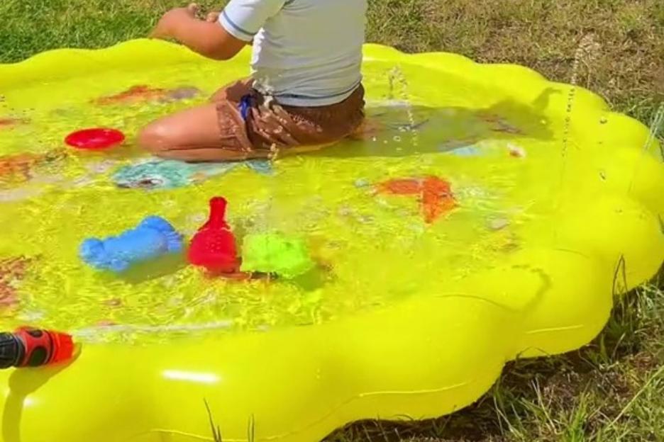 I found the best summer garden essential that has kept my child entertained for hours in the heat & it only cost £9.99