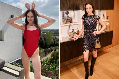 Gordon Ramsay’s daughter Holly strips down to red swimsuit and bunny ears in sexy Easter snap