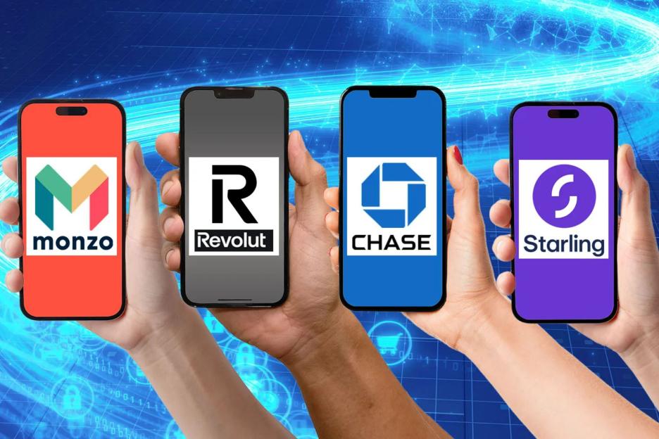 Monzo, Revolut, Starling or Chase? We compare the best digital bank accounts