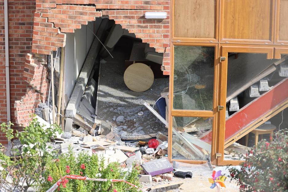 Eight people rushed to hospital as BMW ploughs into care home sparking huge emergency response
