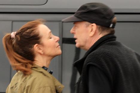 EastEnders actor Adam Woodyatt looks loved up with mystery woman after divorcing wife of 22 years
