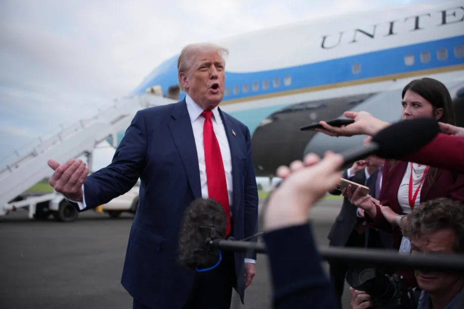 Donald Trump slams ‘invasion’ of migrants ‘killing’ Europe & tells leaders ‘get your act together’ as he lands in UK