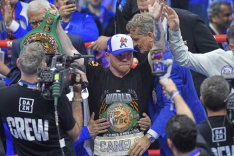 Canelo Alvarez v Terence Crawford super-fight confirmed after Mexican beats William Scull to regain undisputed title