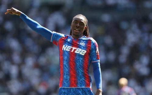 LONDON, ENGLAND - MAY 11: Crystal Palace's Eberechi Eze during the Premier League match between Tottenham Hotspur FC and Crystal Palace FC at Tottenham Hotspur Stadium on May 11, 2025 in London, England. (Photo by Rob Newell - CameraSport via Getty Images)