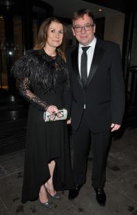 Beverley Sharp and Adam Woodyatt at the Children With Cancer Ball.