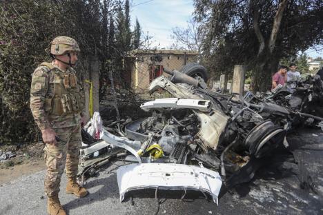 Israeli drone attack kills Hamas official in southern Lebanon
