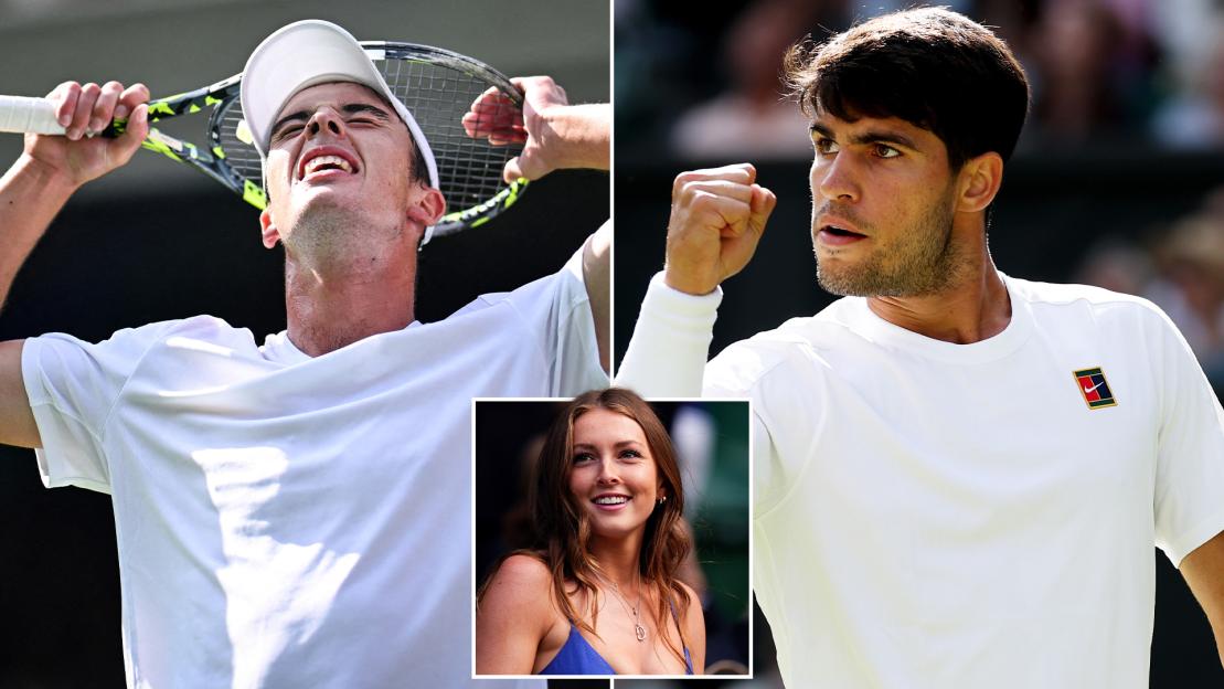 Brit world No733 Oliver Tarvet’s Wimbledon fairytale ends as he’s swept aside by reigning champion Carlos Alcaraz