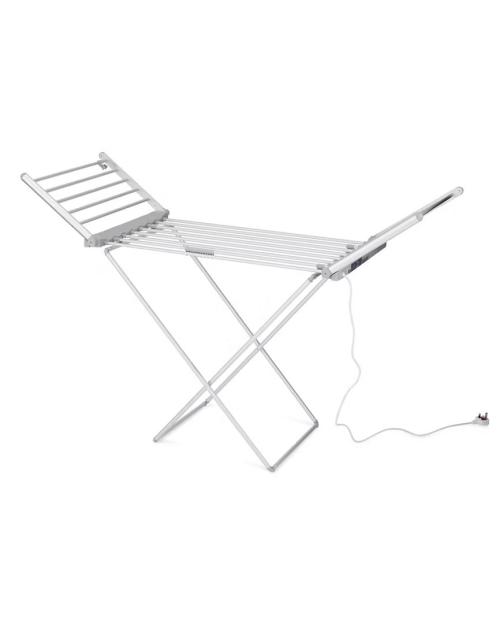 White heated clothes airer.