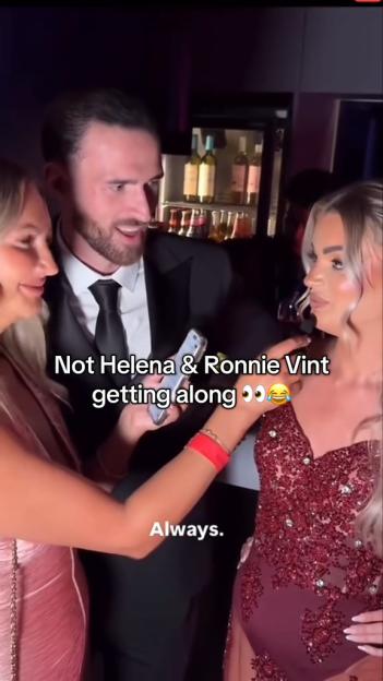 Helena Ford alongside Ronnie Vint in a TikTok video.
