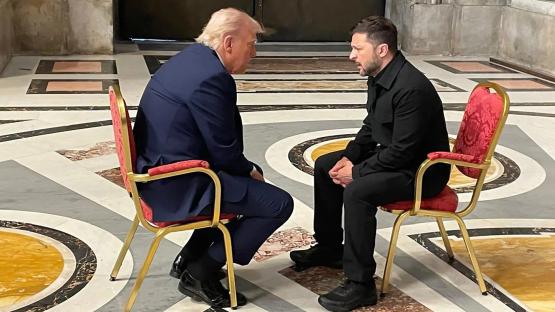 Zelensky says talk with Trump at the Vatican was their most productive to date