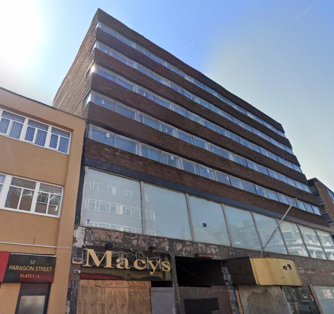 The Portland Hotel in Hull, England, proposed to be converted into a large HMO.