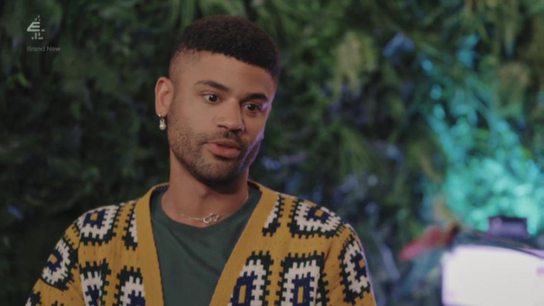 Kaye looking concerned.