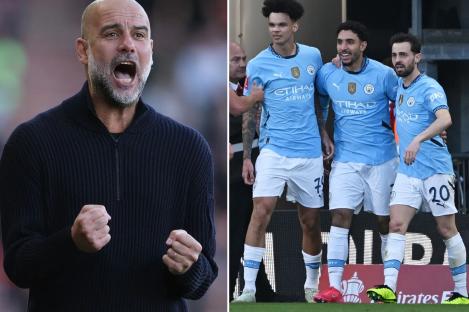 Bournemouth 1 Man City 2: Omar Marmoush keeps Pep Guardiola’s season alive with FIRST TOUCH in FA Cup quarter-final