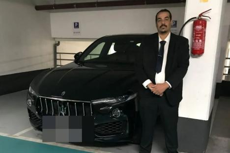 French taxi driver says David Lammy ‘acted like a thug’ in £600 fare row as first pics of his trash-strewn car emerge