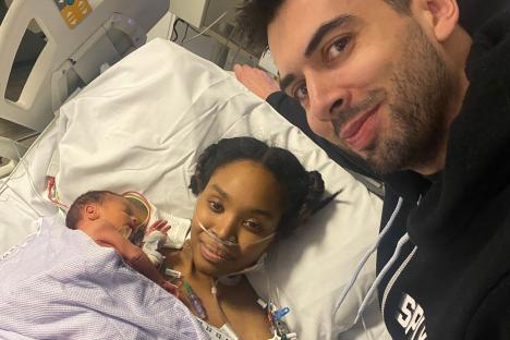 I held my wife’s hand as she died while cradling our newborn son – we had no idea she was slowly bleeding to death