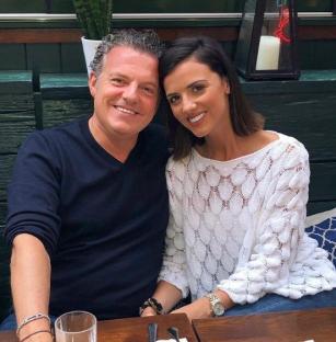 Lucy Mecklenburgh with father Paul Mecklenburgh