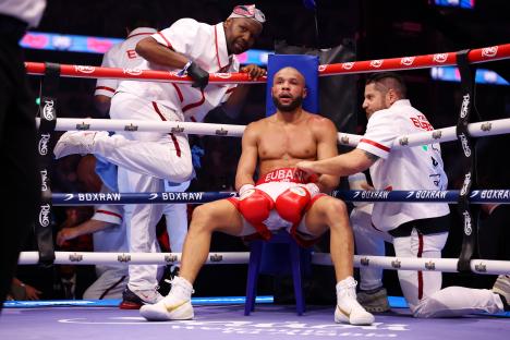 Chris Eubank Jr STILL in hospital as champion warrior recovers from severe hydration after ‘dangerous’ weight cut