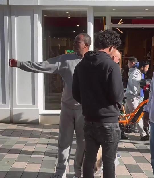 https://x.com/EssexPR/status/1981758317144777161, I have been sent footage, of who is believed to be the Epping migrant, Hadush Kebatu ,videod by a member of the public in Chelmsford City centre a...