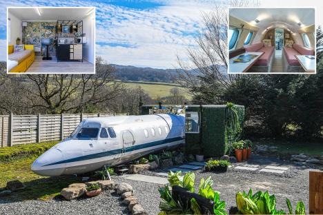  I turned ’70s jet into ultimate Airbnb with two bedrooms, shower & its original cockpit – now I rake in £170 per night
