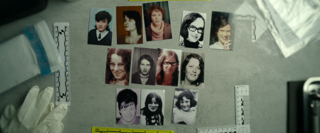 Collage of photos of victims from Fred and Rose West: A British Horror Story.