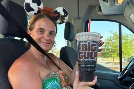 Mum-of-22 Sue Radford shares frustration at ‘huge queues’ at Disney World during £50k family trip to Florida 