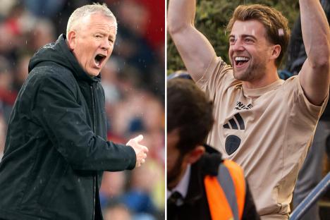 Leeds star Patrick Bamford in awkward phone call with Chris Wilder after leading X-rated chants about Sheff Utd boss