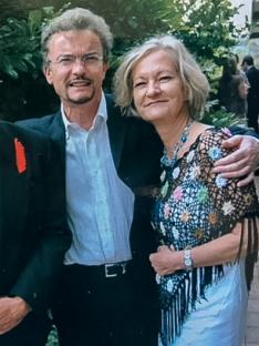 Photo of Sally and Richard Challen.
