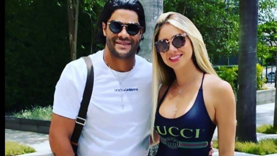 Ex-Brazil star Hulk celebrates sixth anniversary with his ex-wife’s niece and posts emotional message
