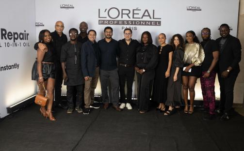 L'Oréal Professionnel Paris reintroduces the Absolut Repair 10-in-1 Oil with an Exclusive Industry Event in Nigeria 2