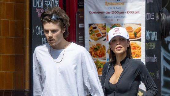 Cruz Beckham, 20, steps out with girlfriend, 29, amid family feud – & she looks EXACTLY like mum Victoria