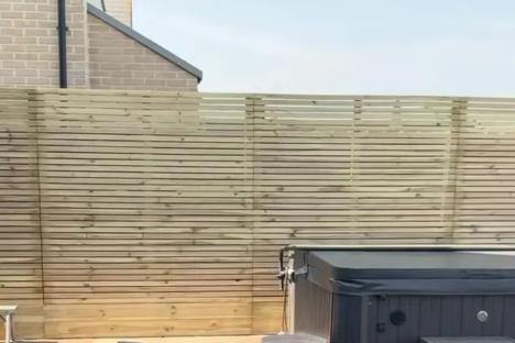 I’m obsessed with my new B&Q privacy fence – it was easy to install & now my neighbour’s mess is completely hidden