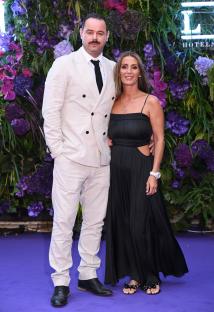 Danny Dyer and Joanne Mas at Stormzy's 30th birthday.