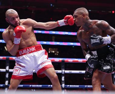 Chris Eubank Jr. boxing Conor Benn.