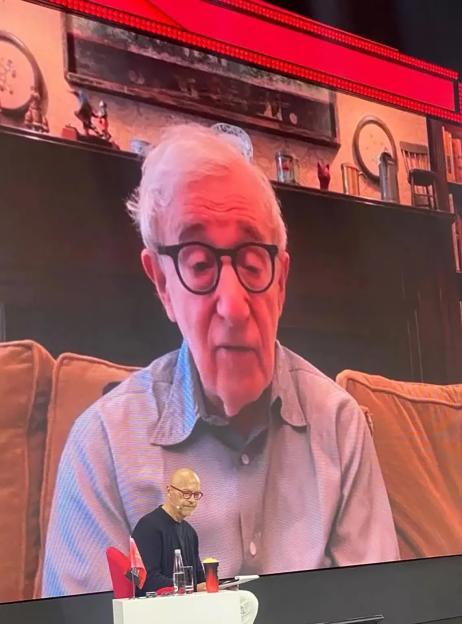 Woody Allen in a video interview.