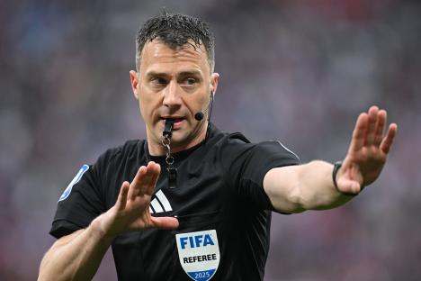 PSG vs Arsenal referee served six-month ban for match-fixing after accepting bribe and was blasted by Bellingham