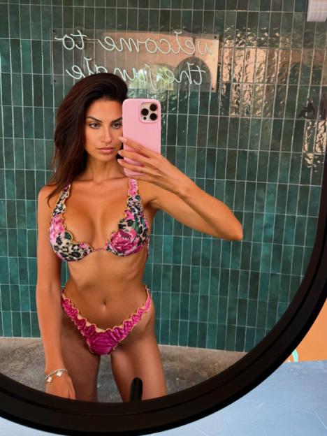 Stunning DAZN presenter wows fans in bikini as she’s branded ‘most beautiful woman in television’