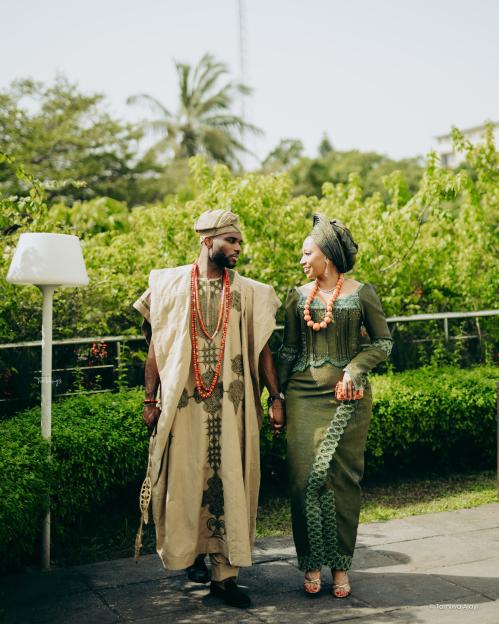 When Love &#038; Culture Meets! Enjoy Karen and Dejo&#8217;s Yoruba Trad 110