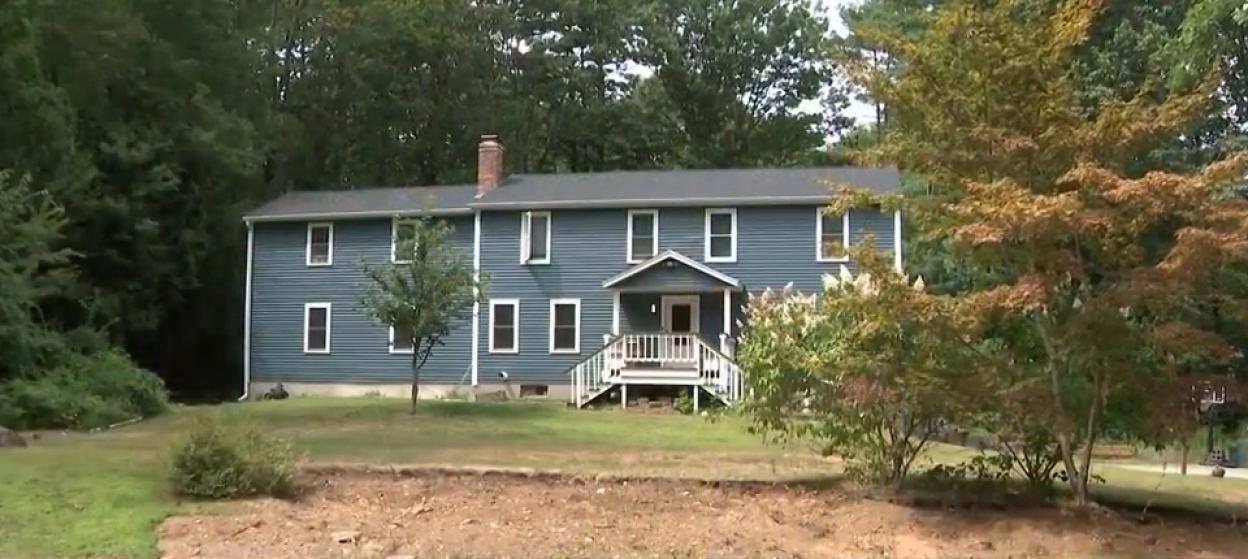 House where two adults and two children were killed in a possible murder-suicide.