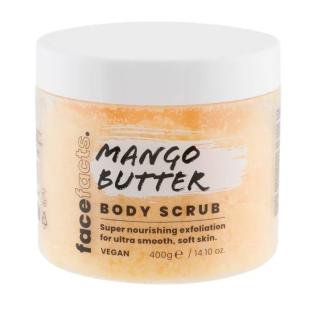 Jar of Facefacts Mango Butter Body Scrub.