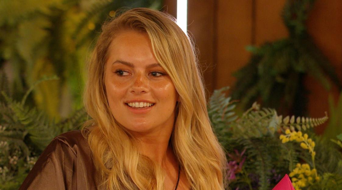 Tasha Ghouri on Love Island.
