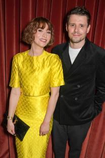 Photo of Charlie Murphy and Sam Yates at an event.